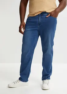 Classic Fit Power-Stretch-jeans med T-400 med komfortsnitt, Tapered, bonprix