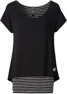 Lang topp i 2-i-1-modell, bonprix