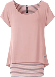 Lang topp i 2-i-1-modell, bonprix