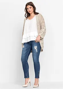 Grovstrikket cardigan, bonprix