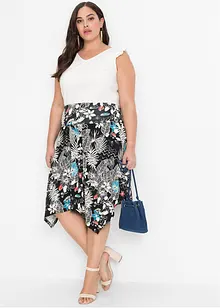 Ermeløs topp i 100% økologisk bomull, bonprix