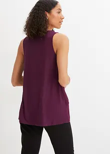 Topp i bærekraftig viskose med glidelås, bonprix