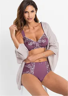 Formende truse med broderi (2-pack), bonprix