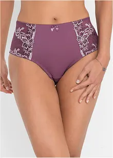 Formende truse med broderi (2-pack), bonprix