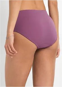 Formende truse med broderi (2-pack), bonprix