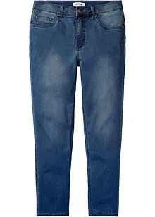 Classic Fit Power-Stretch-jeans med T-400 med komfortsnitt, Tapered, bonprix
