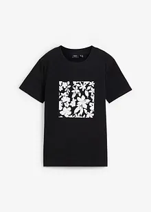 T-skjorte med blomsterprint, bonprix