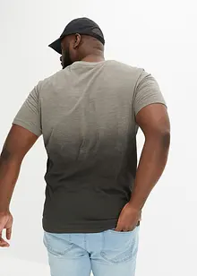 T-skjorte i ren bomull, Slim Fit, bonprix
