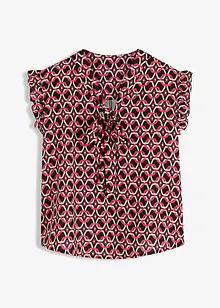 Blusetopp med print, bonprix