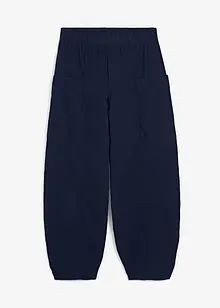 Lett twill-bukse med påsydde lommer, bonprix