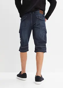 Lang bermudashorts i lett denim, Relaxed Fit, bonprix