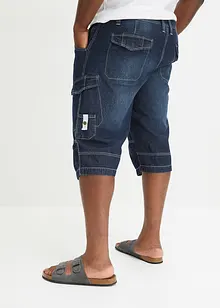 Lang bermudashorts i lett denim, Relaxed Fit, bonprix