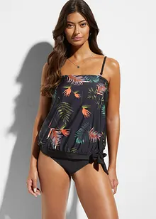 Bandeau tankini med Multiway-stropper, bonprix