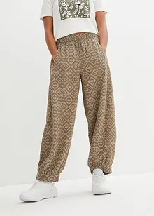Haremsbukse i 100% bomull, bonprix