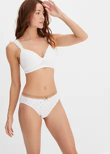 Maxitruse med økologisk bomull (4-pack), bonprix