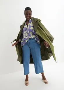 Tunikabluse i ren bomull, bonprix