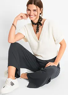 7/8-jerseybukse i lett viskosemiks, bonprix