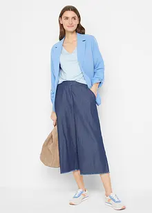 Lang topp i myk viskose (2-pack), bonprix