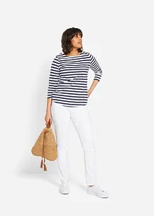 Bengalin-bukse med stretch, Straight, bonprix