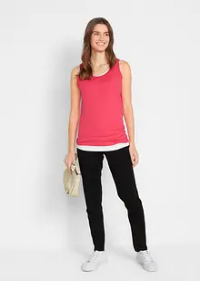 Lang topp i 100% bomull (5-pack), bonprix