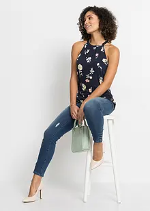 Ermeløs topp i viskosemiks, bonprix