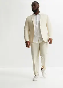 Dress i luftig linmiks, Regular Fit (2-delt sett), bonprix