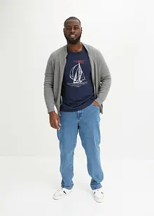 T-skjorte i 100% økologisk bomull (2-pack), bonprix