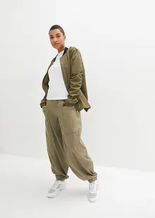 Twillbukse i elastisk bomullsmiks, bonprix