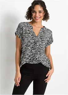 Bluse i 100% viskose, bonprix