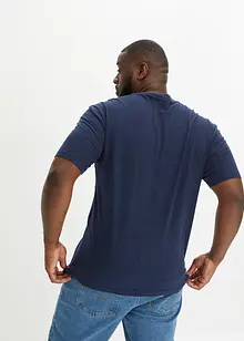 T-skjorte i 100% økologisk bomull (2-pack), bonprix