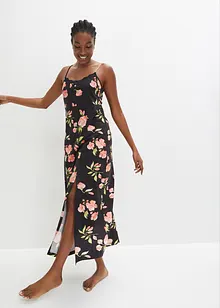 Nattkjole med smale stropper og blonder, bonprix