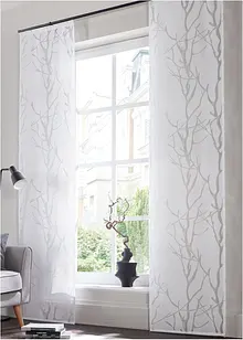 Panelgardin med etset mønster (1 stk.), bonprix