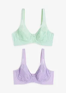 Minimizer-BH med polstrede stropper (2-pack), bonprix