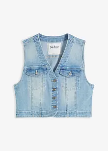 Jeansvest med stretch, bonprix