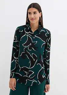 Bluse med print, bonprix