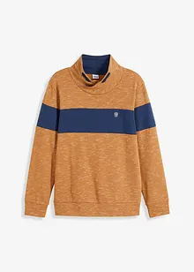 Sweatshirt med sjalkrage, bonprix