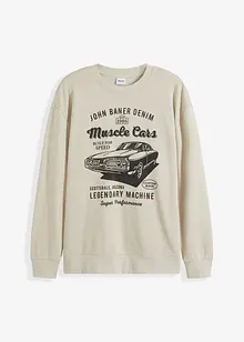 Sweatshirt med print, Loose Fit, bonprix