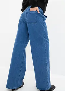 Wide Leg-jeans Mid Waist, bonprix