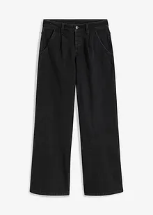 Wide Leg-jeans Mid Waist, bonprix