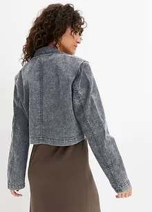 Kort denim-blazer, bonprix