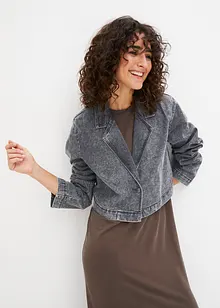 Kort denim-blazer, bonprix