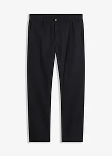 Loose Fit stretch-chinos med økologisk bomull, Straight, bonprix