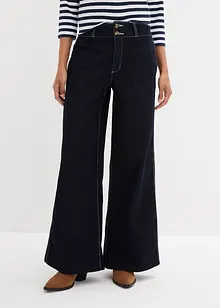 Wide Leg-jeans High Waist, stretch, bonprix