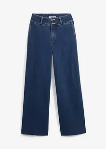 Wide Leg-jeans High Waist, stretch, bonprix