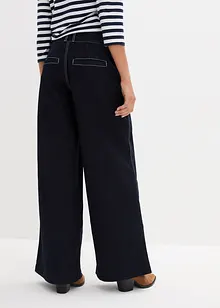 Wide Leg-jeans High Waist, stretch, bonprix