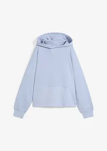 Oversized sweatshirt med hette, bonprix