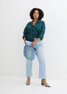 Wide Leg-jeans, High Waist, bonprix