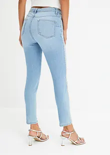 Jeans med strass-applikasjon, bonprix