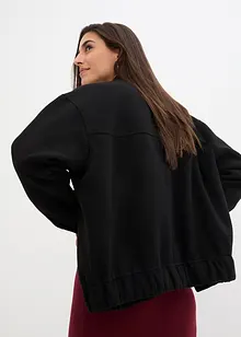 Oversized Jacke i ull-look, bonprix