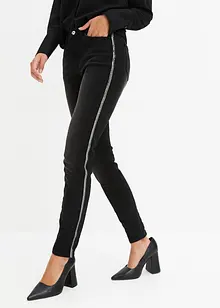 Stretchjeans med dekor, bonprix